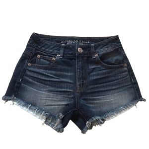 American Eagle Hi-Rise Festival Jean Shorts